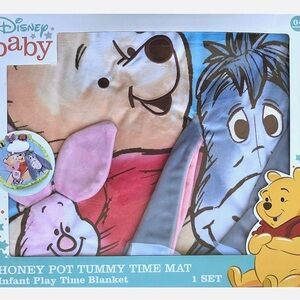 1 Mat with detachable toys (3) of Disney Baby Winnie Pooh (NO BOX, NO PILLOW)